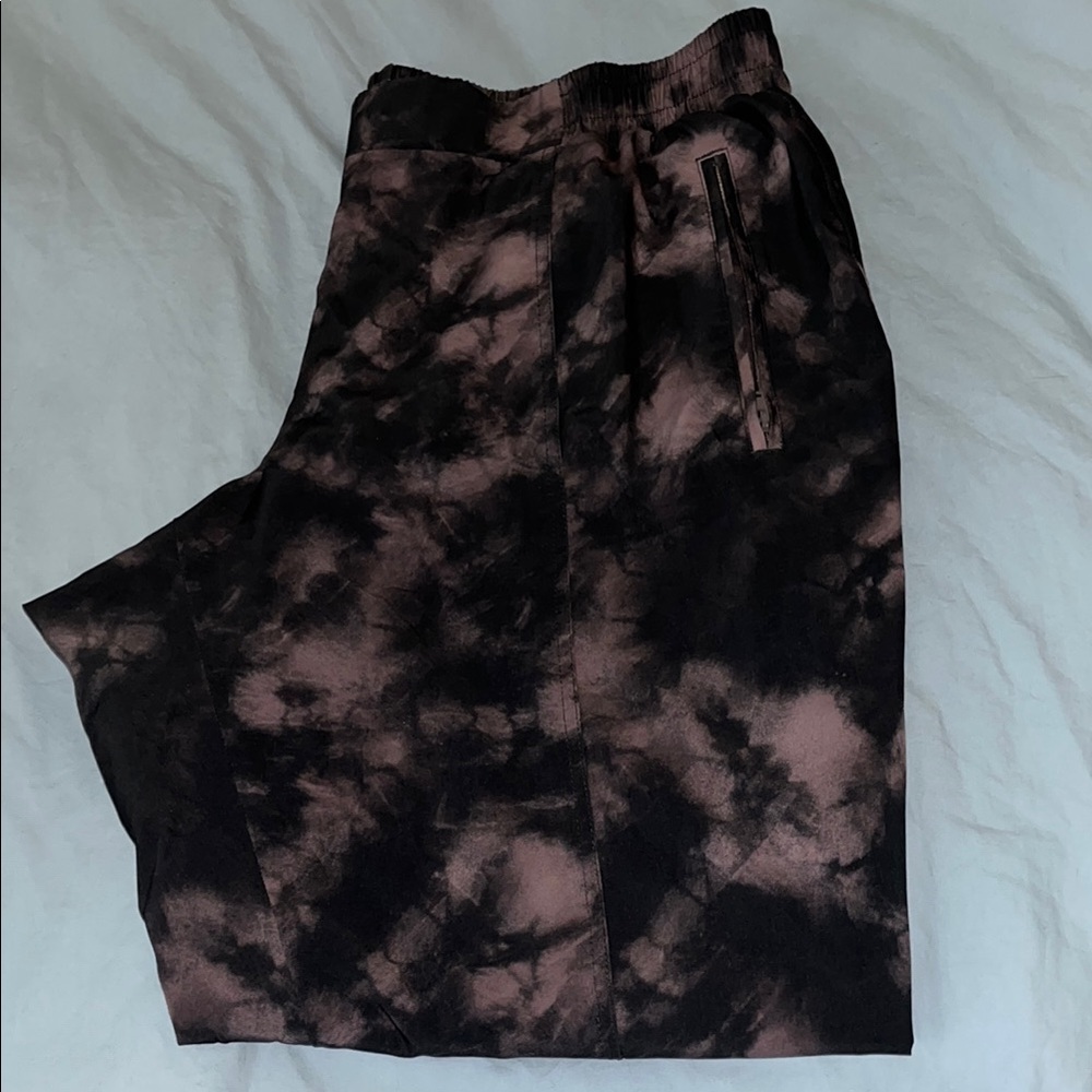 Women’s Black and purple Tie-Dye Pants